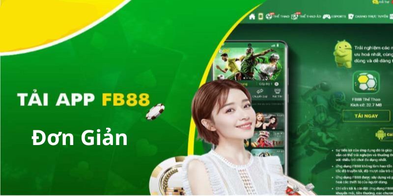 Thao tác cài đặt app FB88 đơn giản